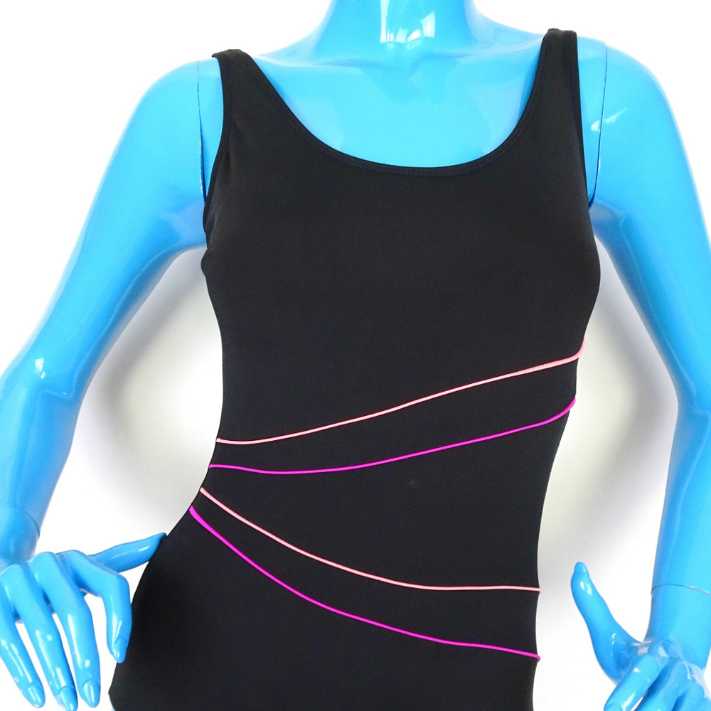 Black Slimming Swimsuit M 10 38 Tummy Control